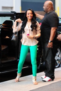 Monica Rocks Monica Rocks Bold Teal Colored Jeans – The Style News Network