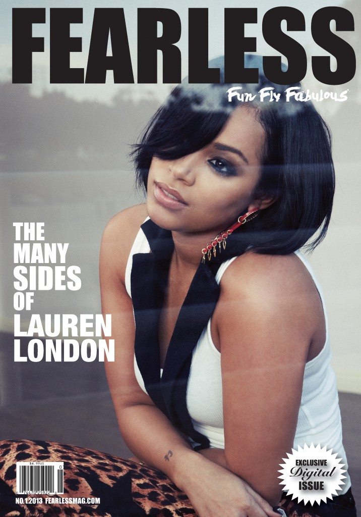Lauren London Rocks Short Haircut (Bob) In Fearless Magazine.