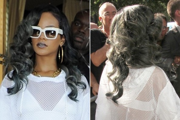 Rihanna’s New Gray Hair Color – The Style News Network