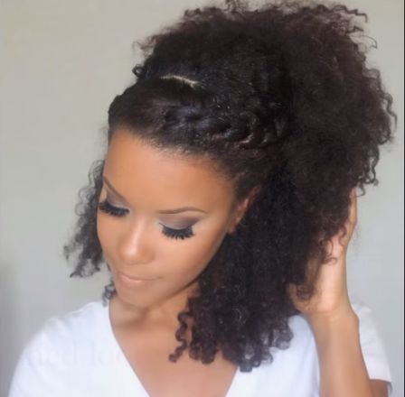 Prom Hairstyles For Short Natural Hair