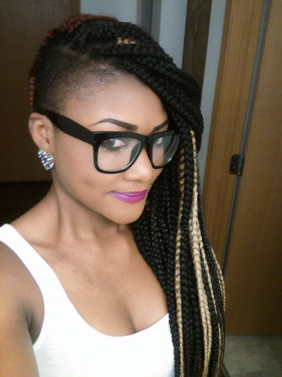 Now Trending – Braids & Twists With Shaved Sides – The ...