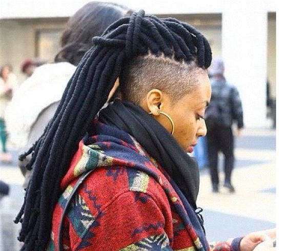 Dreads Shaved Sides